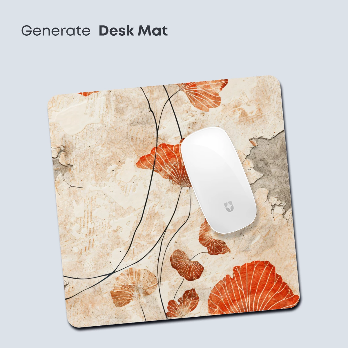 Autumn Ginkgo Elegance: Abstract Botanical Art - Image 4