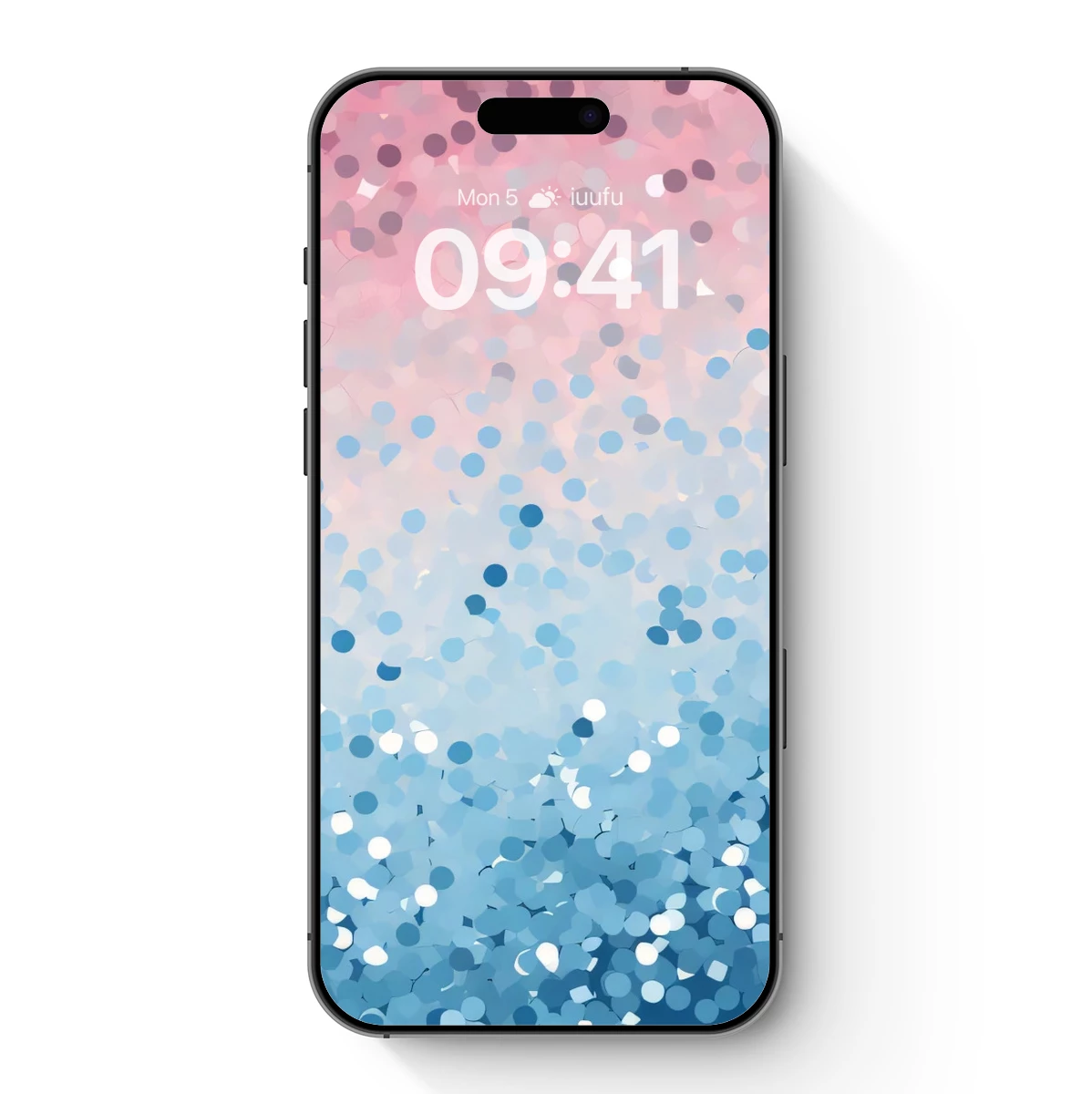 Gradient Glitter Symphony: Pink to Blue Ombre Gradient Glitter Symphony: Pink to Blue Ombre