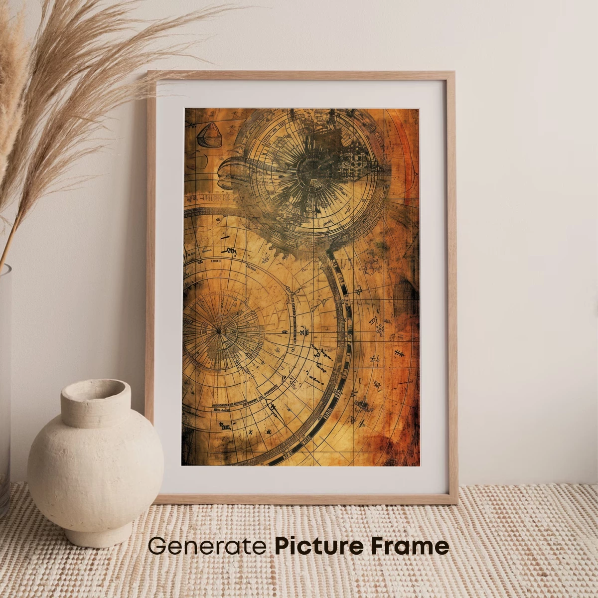Ancient Celestial Maps: Mystical Astronomical Art - Image 7