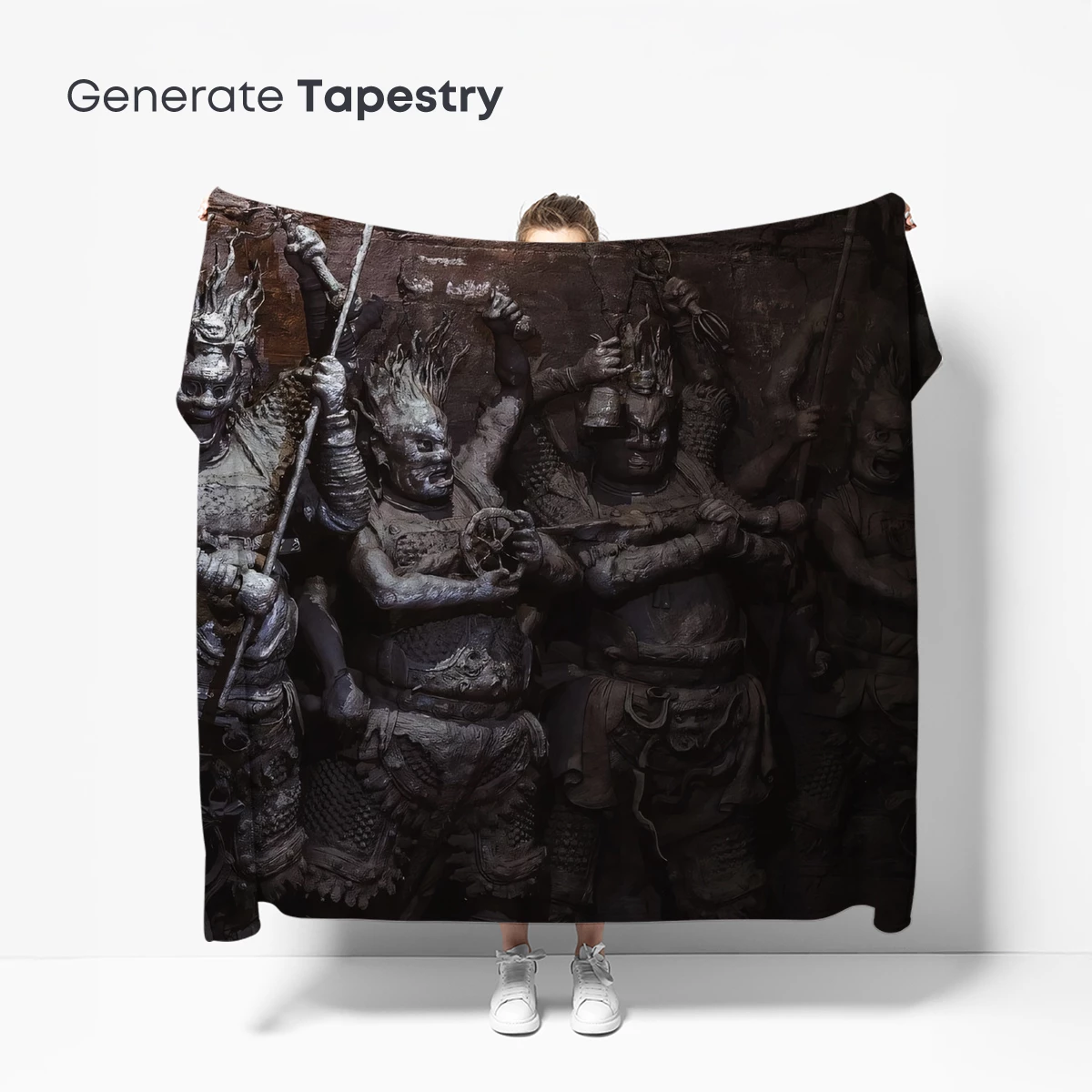 Epic Clash: Warrior vs. Mythical Guardians - Image 5