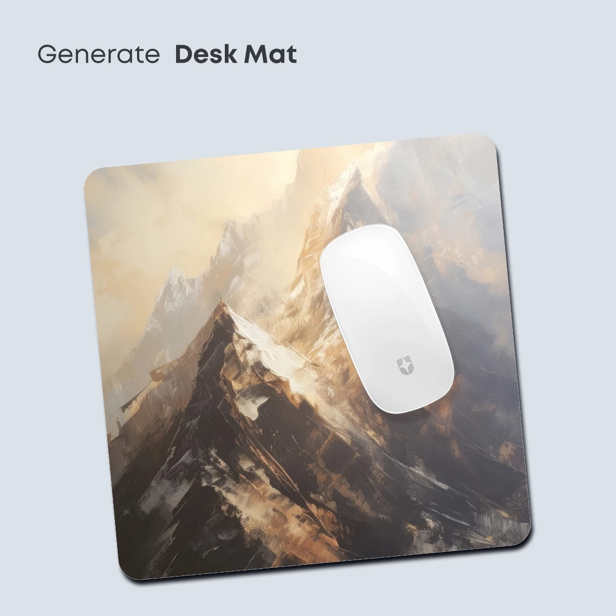 Golden Peaks: Majestic Mountain Artistry - Image 4