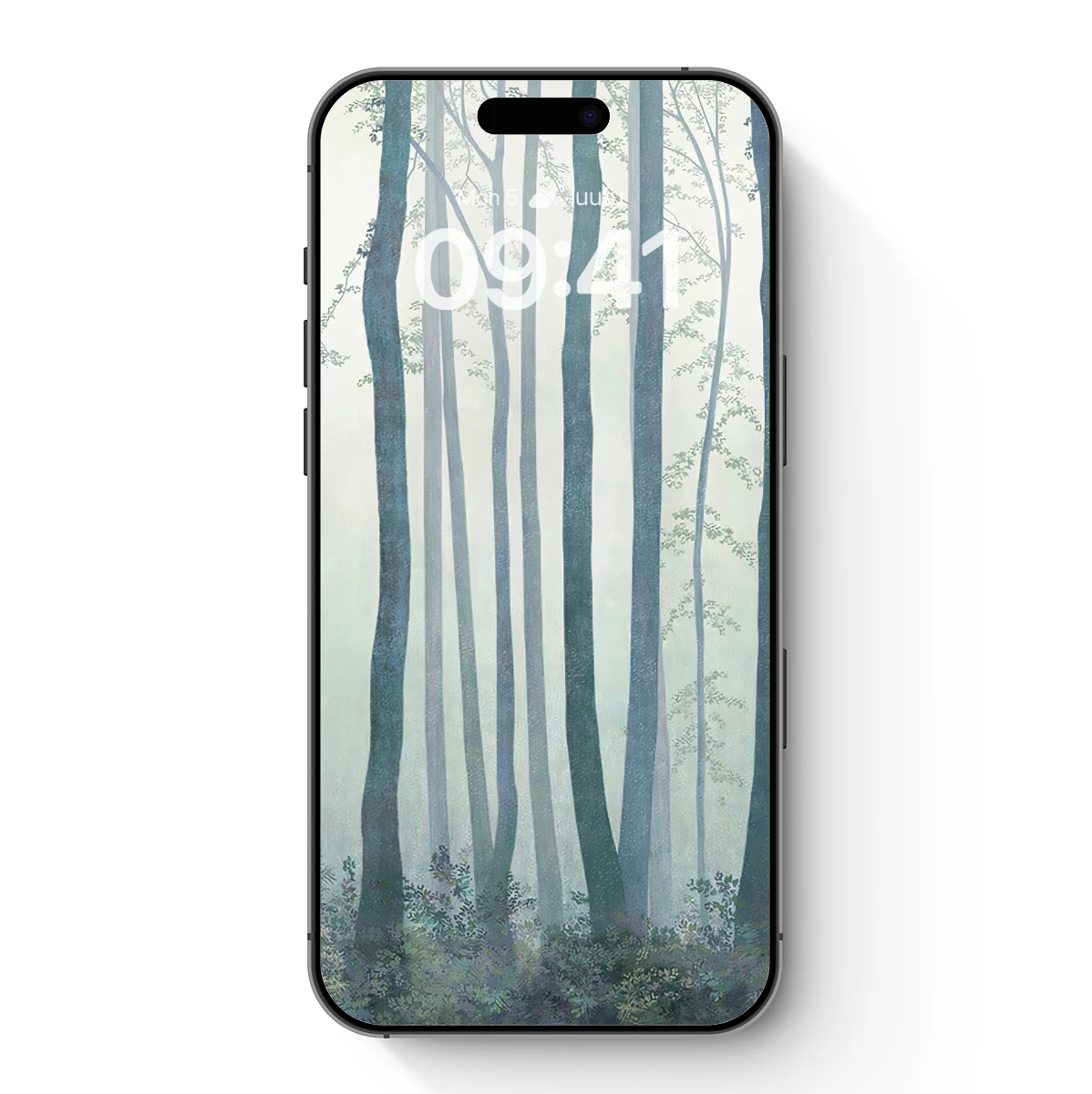 Misty Forest Whispers: Ethereal Trees in Fog