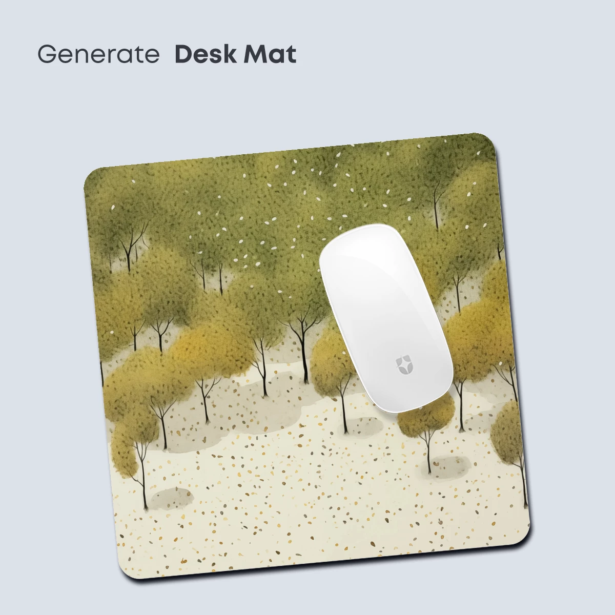 Autumnal Solitude: Cyclist Amidst Falling Leaves - Image 4