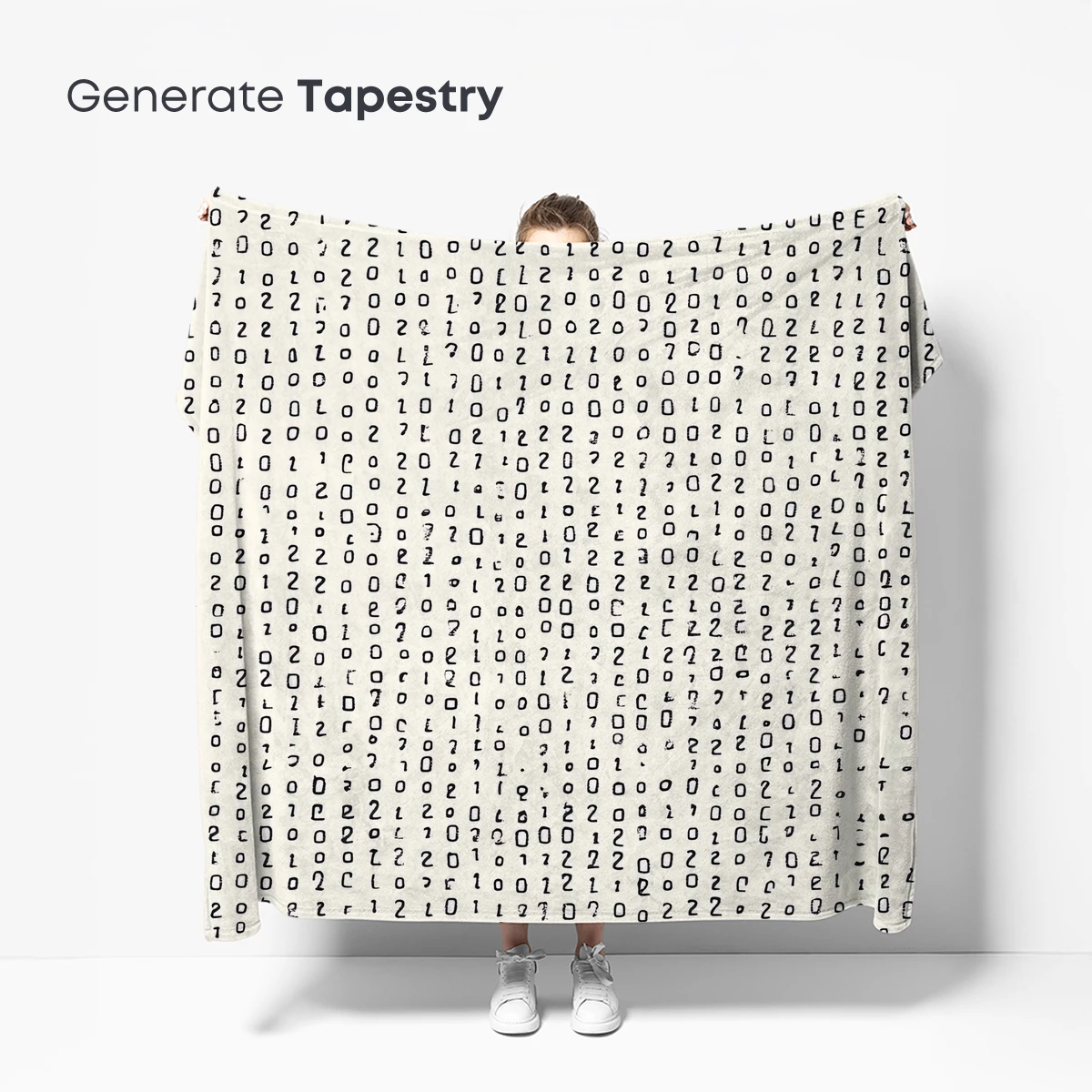 Binary Code Canvas: Digital Art's Abstract Symphony - Image 5