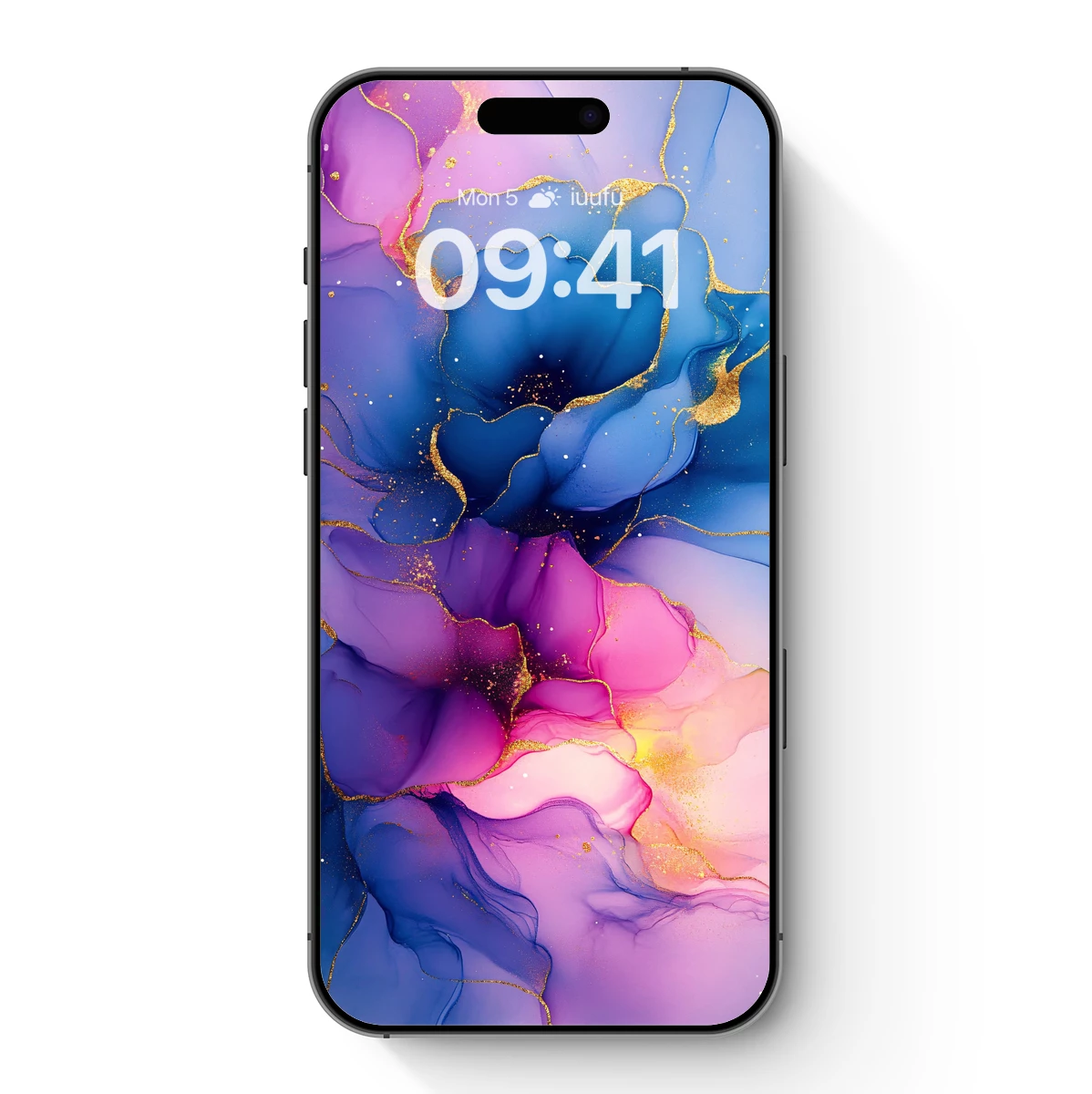 Ethereal Ink Symphony: Gold-Trimmed Fluid Art - Image 7