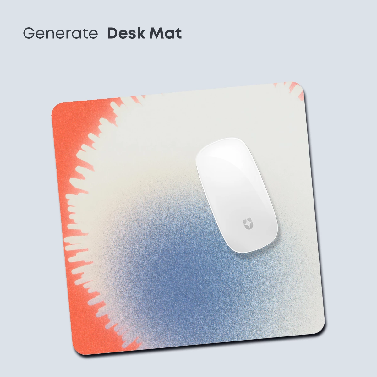 Coral Dawn: Abstract Gradient Bloom - Image 4