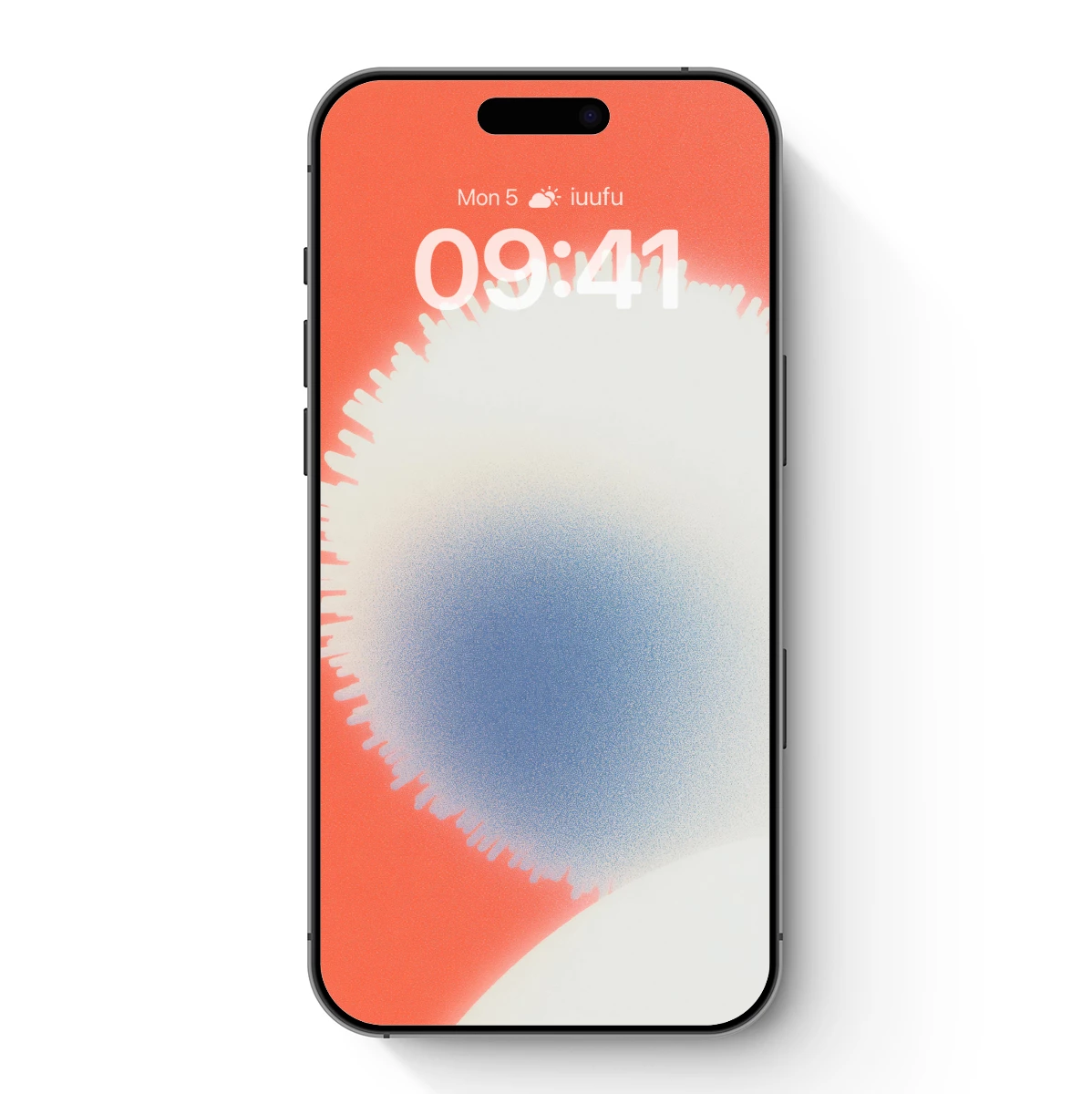 Coral Dawn: Abstract Gradient Bloom