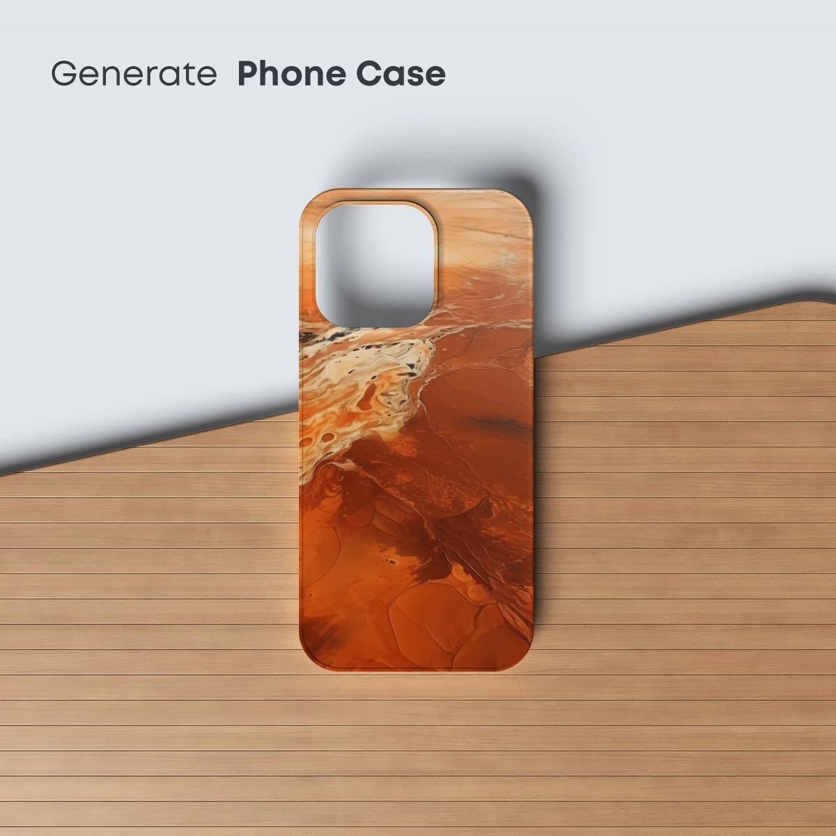 Desert Canvas: Abstract Earth Tones - Image 3