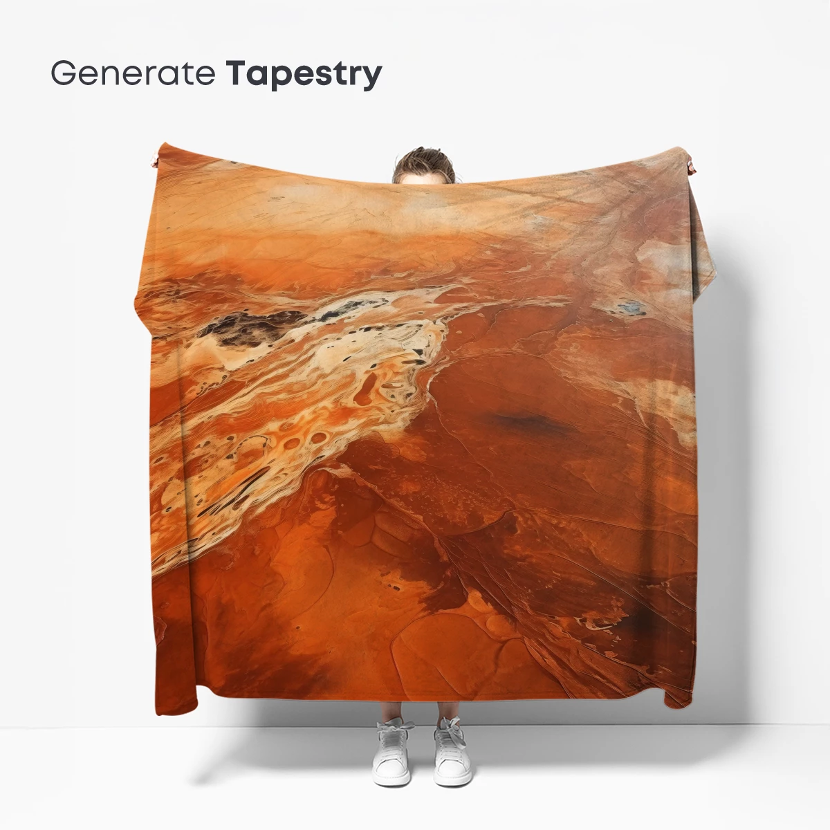 Desert Canvas: Abstract Earth Tones - Image 5