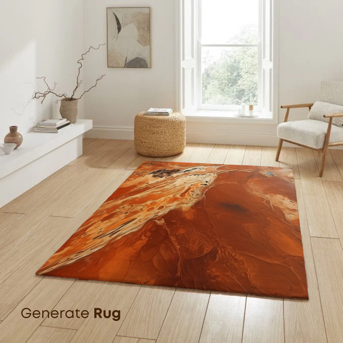 Desert Canvas: Abstract Earth Tones - Image 6