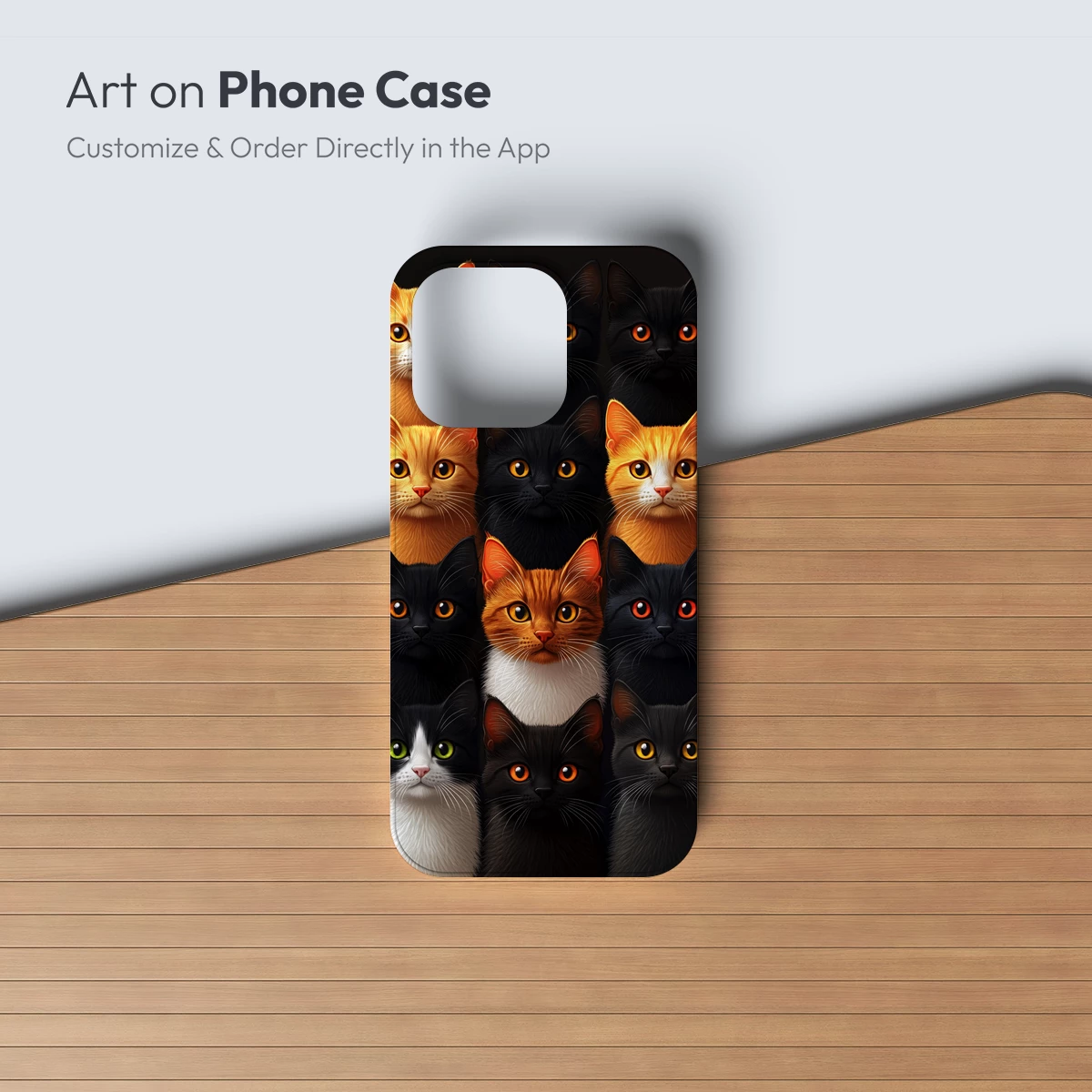 Feline Symphony: A Vibrant Ensemble of Whiskered Wonders - Image 3