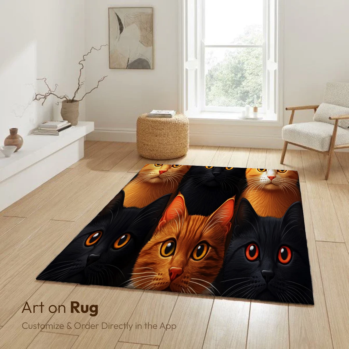 Feline Symphony: A Vibrant Ensemble of Whiskered Wonders - Image 6