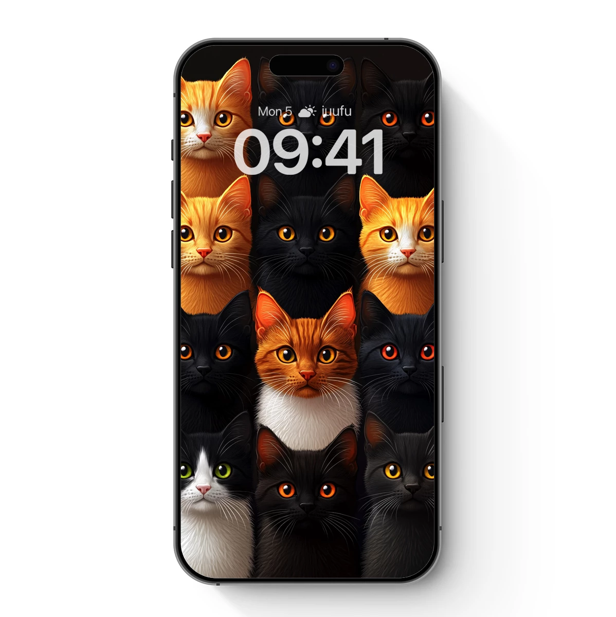 Feline Symphony: A Vibrant Ensemble of Whiskered Wonders