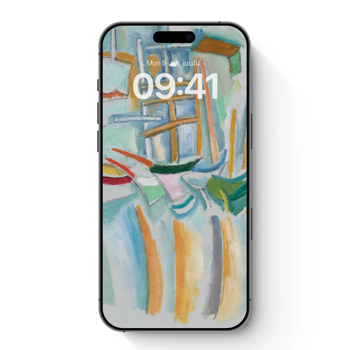 Dufy's Harbor Harmony: Abstract Coastal Serenade