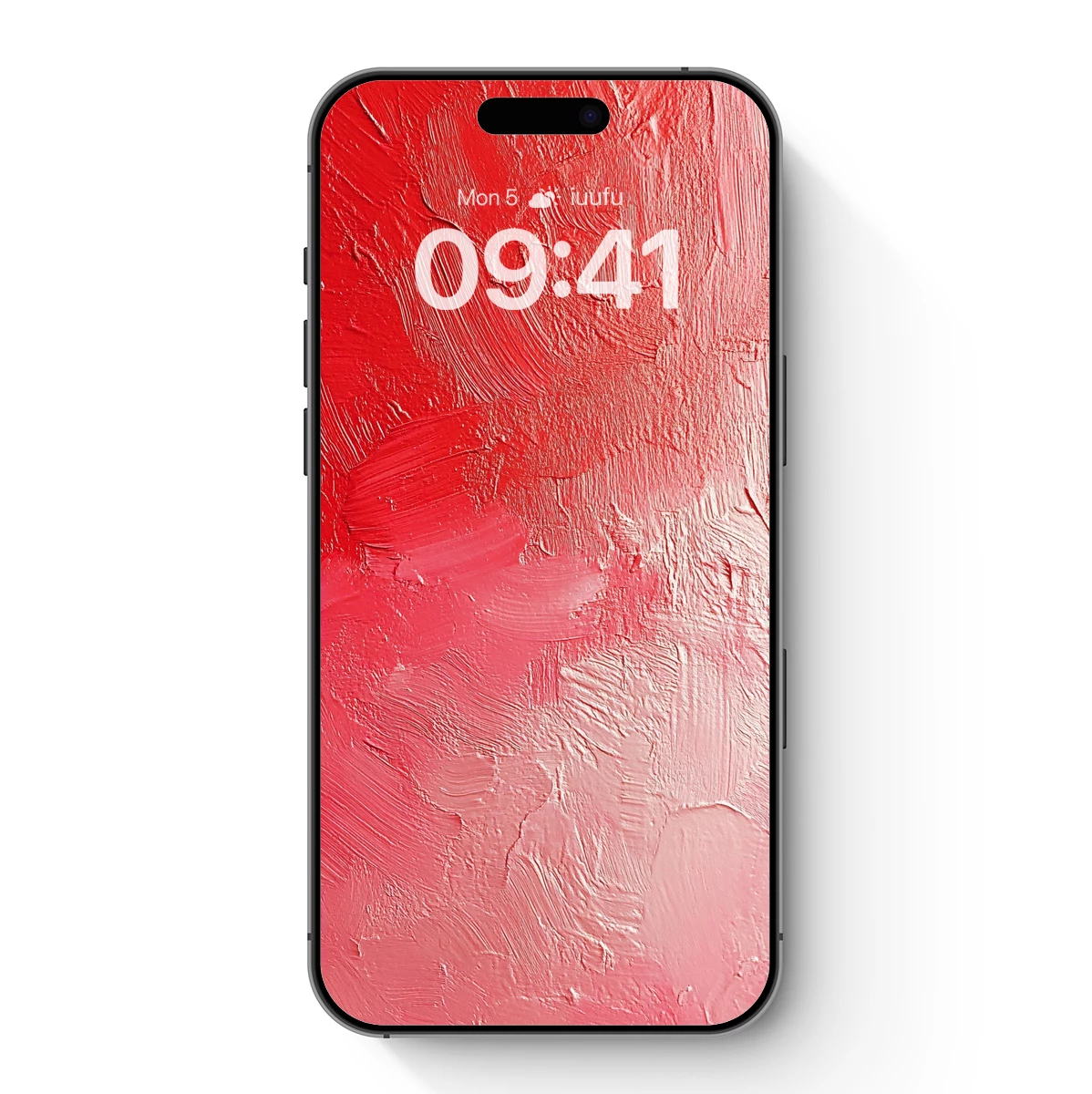 Crimson Canvas: Abstract Brushstrokes in Harmony