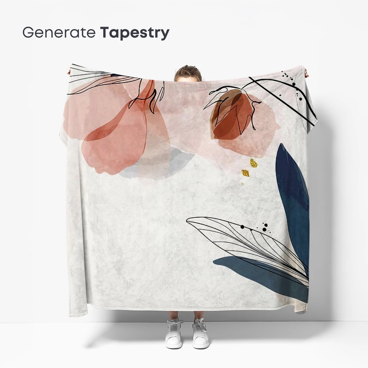 Abstract Floral Whispers: Minimalist Blossom Art - Image 5