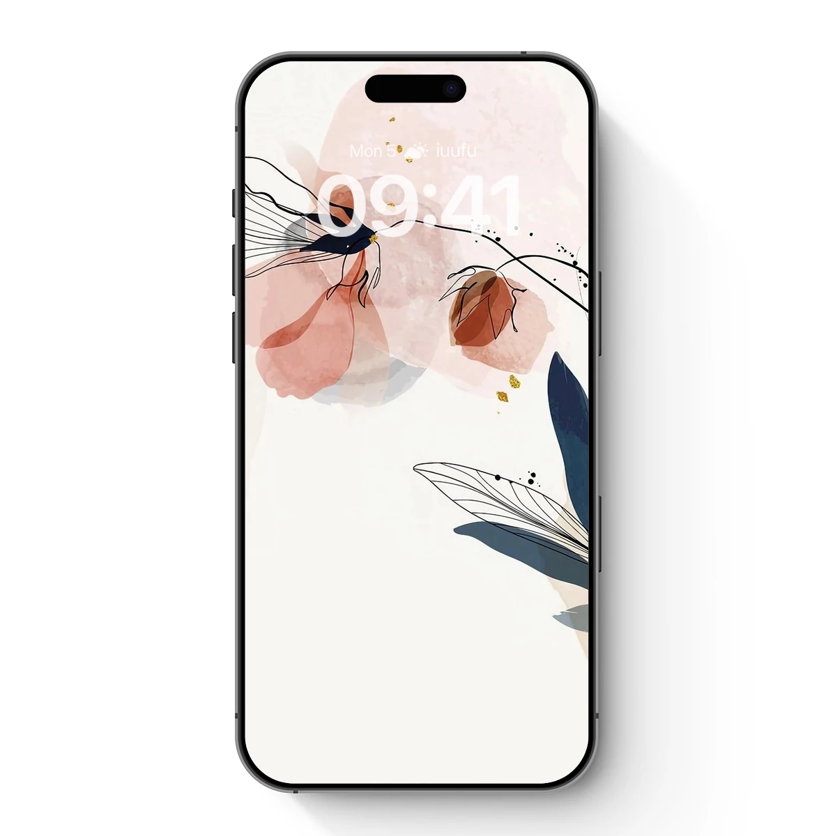 Abstract Floral Whispers: Minimalist Blossom Art