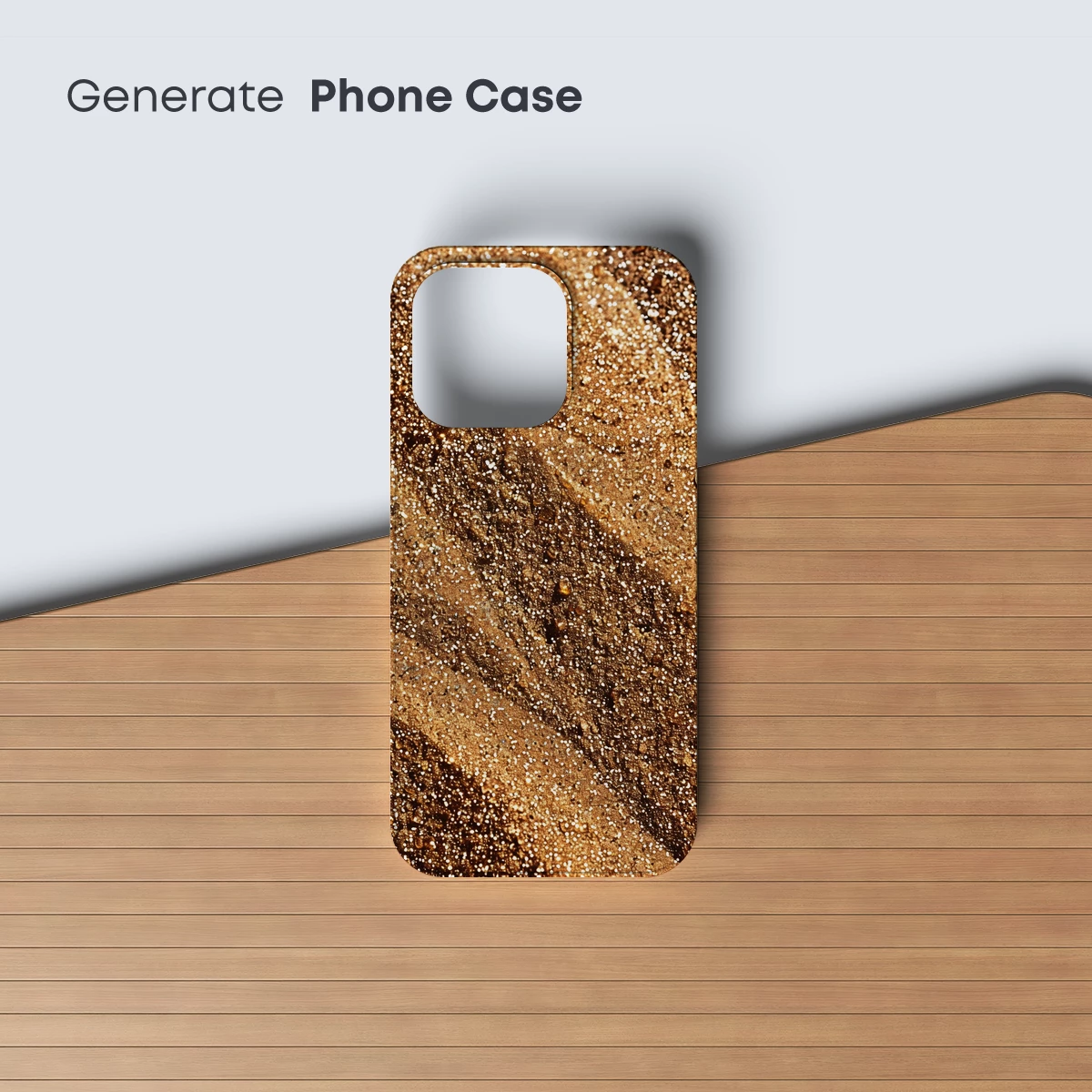 Golden Stardust Swirls: A Cosmic Dance of Light and Texture - Image 3