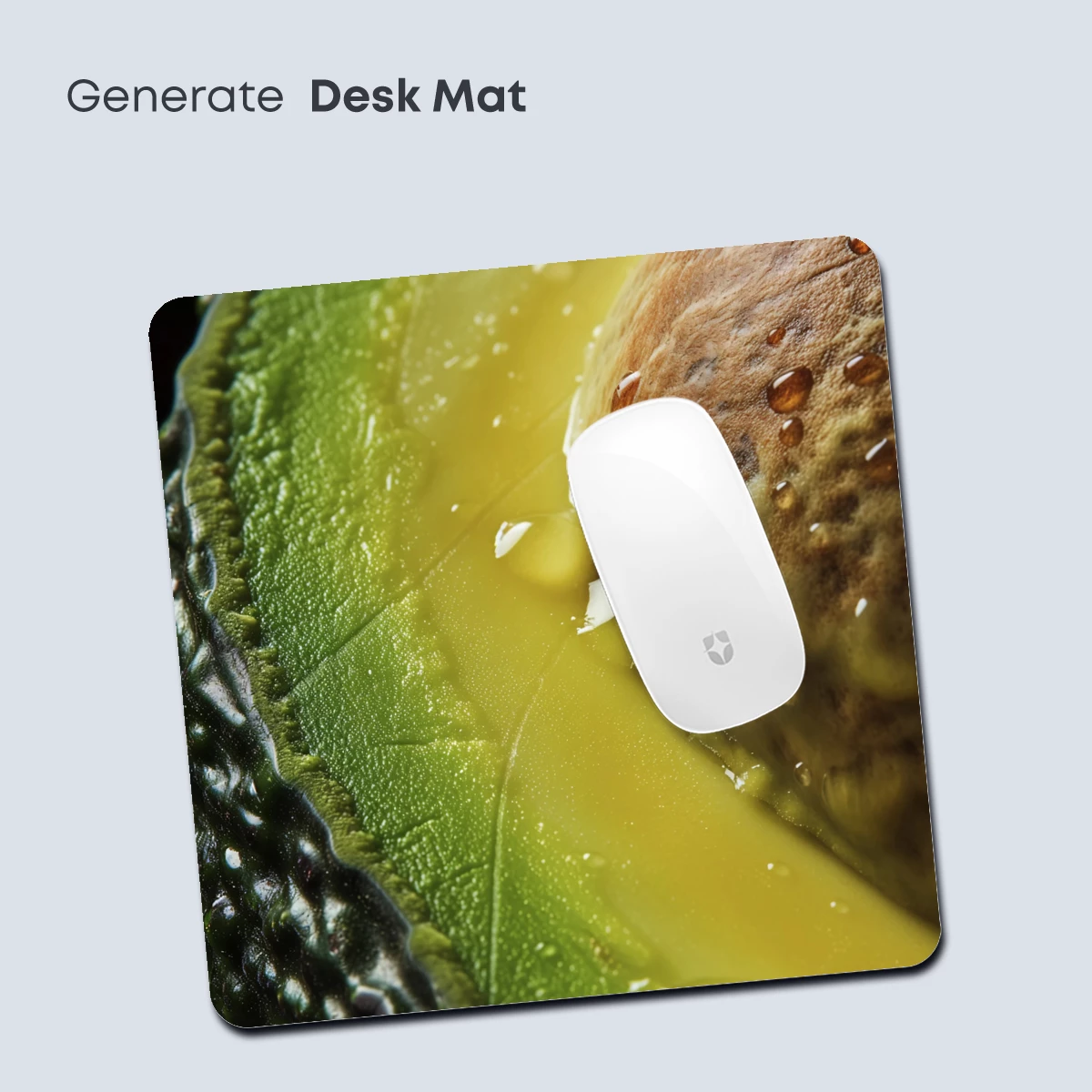 Avocado's Luminous Heart: Dew-Drenched Elegance - Image 4