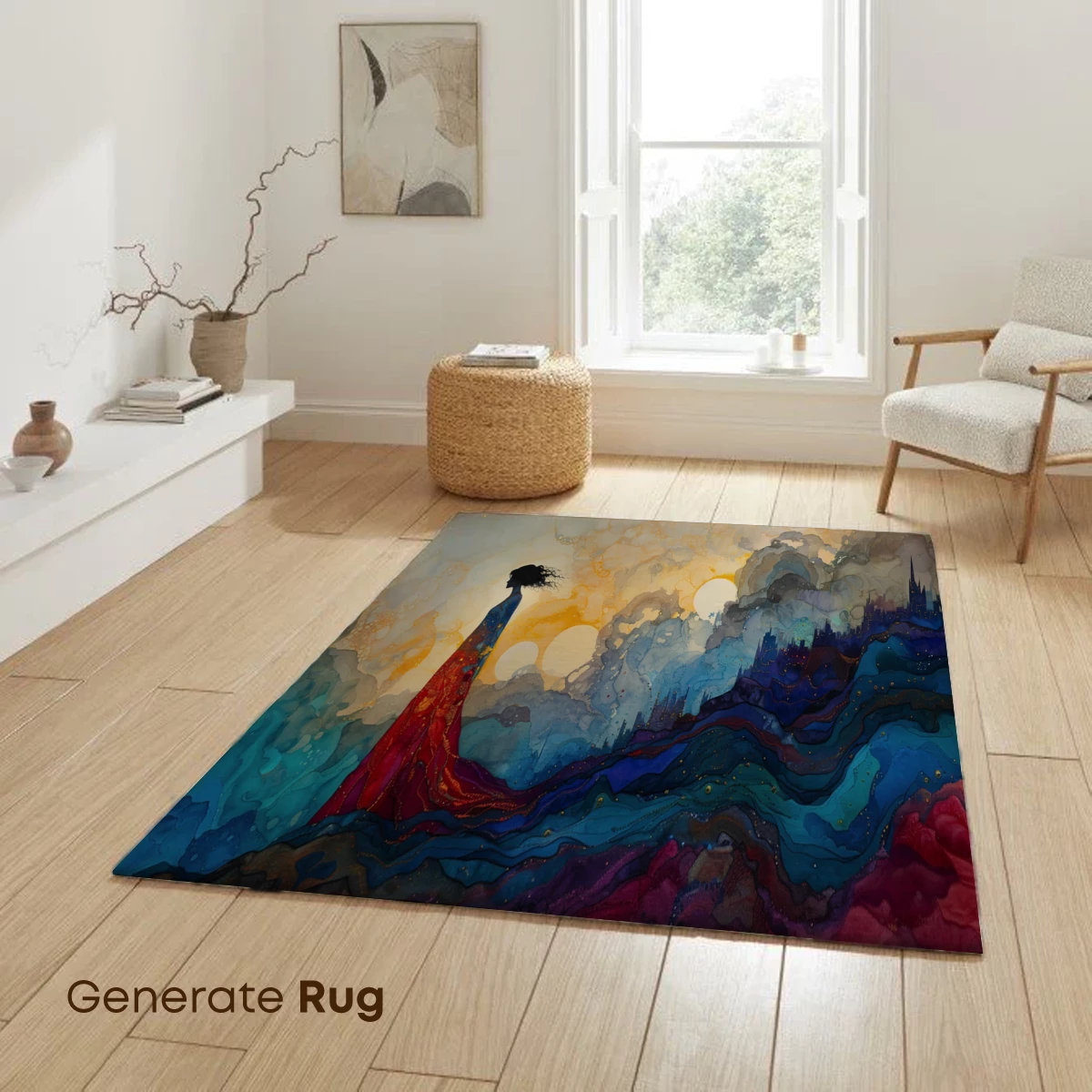 Ethereal Wanderer: A Symphony of Sunset and Dreams - Image 6