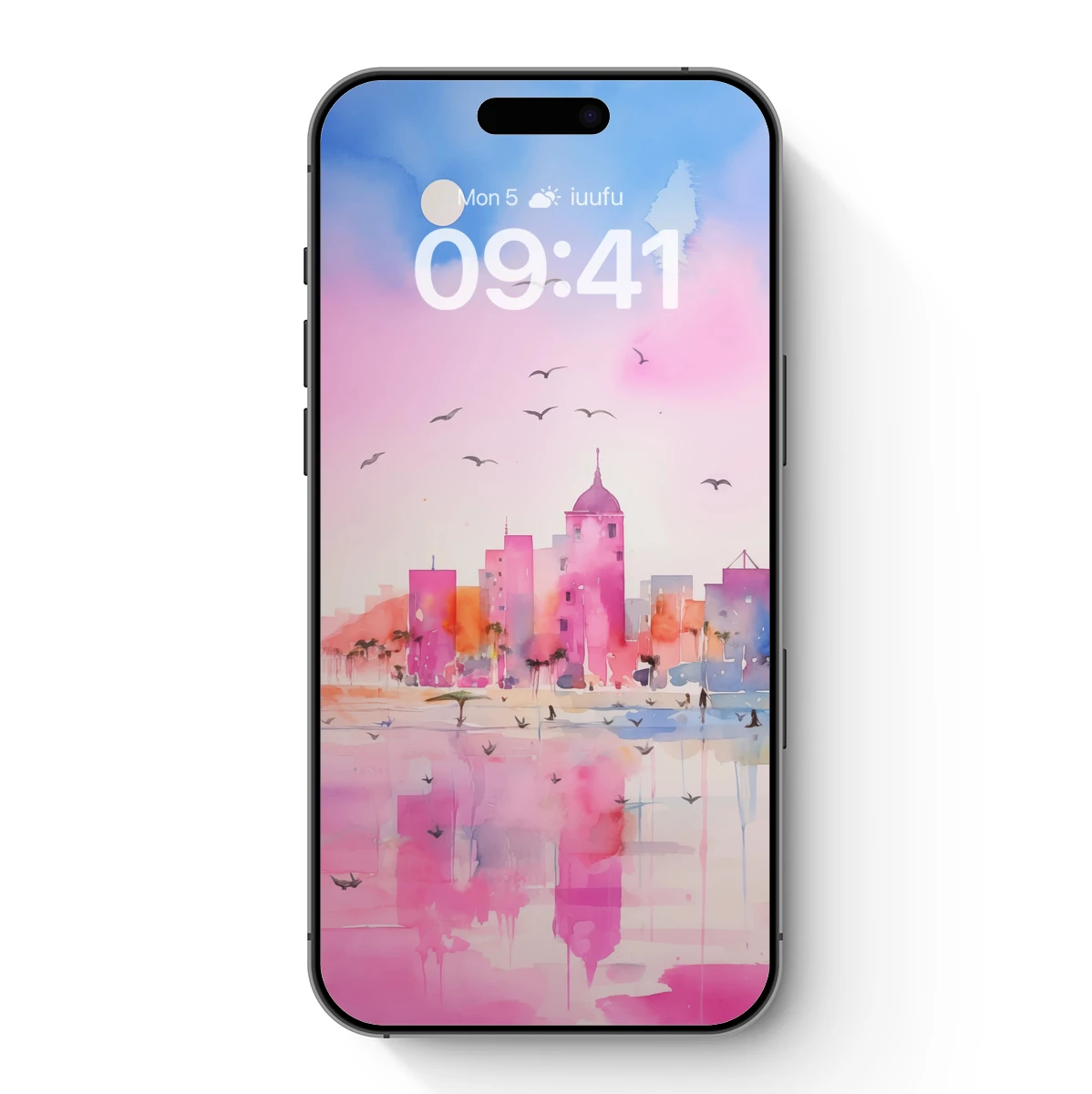 Dreamy Cityscape Reflections