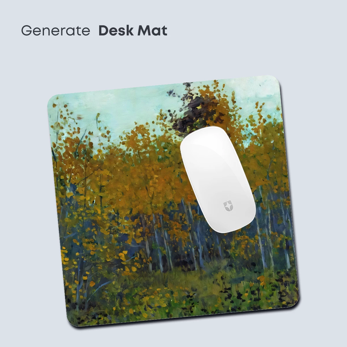 Autumnal Whisper: Impressionist Forest Glow - Image 4