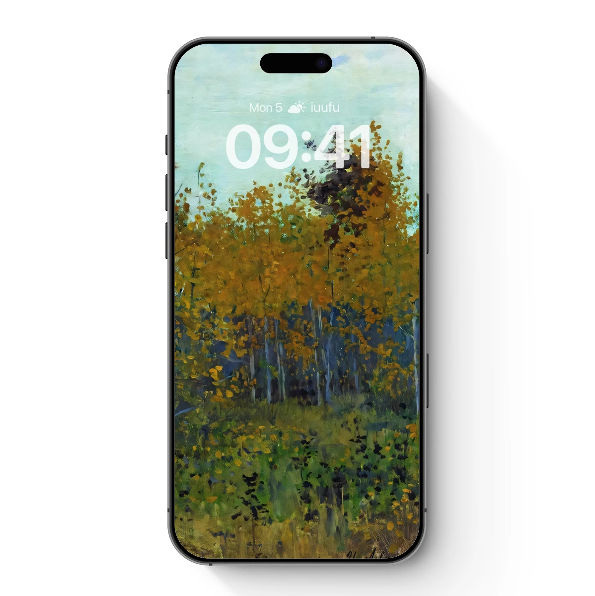 Autumnal Whisper: Impressionist Forest Glow