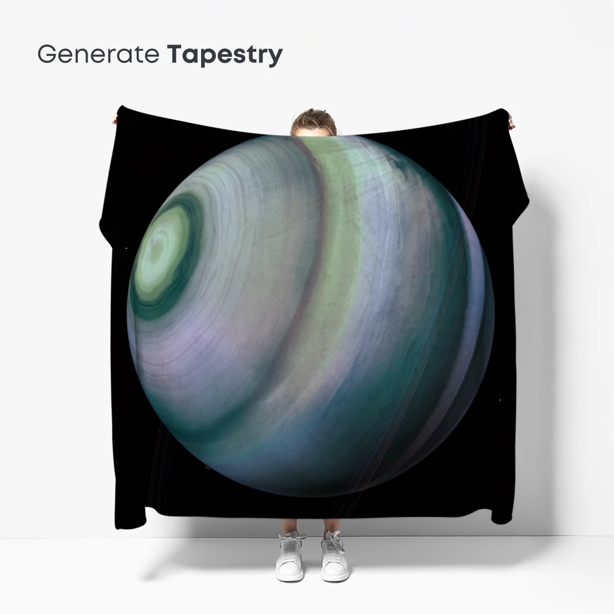 Ethereal Gas Giant: Swirling Serenity in Space - Image 5