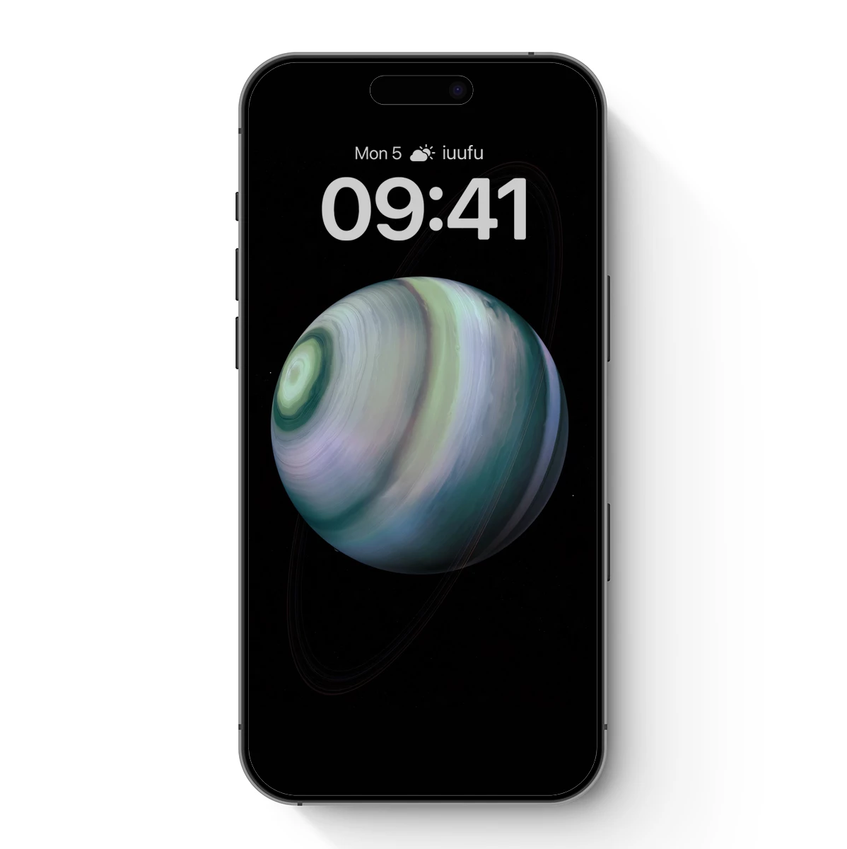 Ethereal Gas Giant: Swirling Serenity in Space