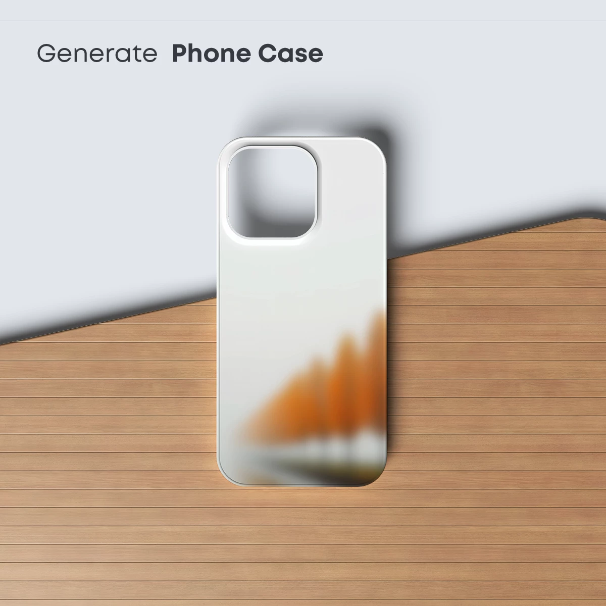 Blurred Autumn Trees: Ethereal Forest Haze - Image 3