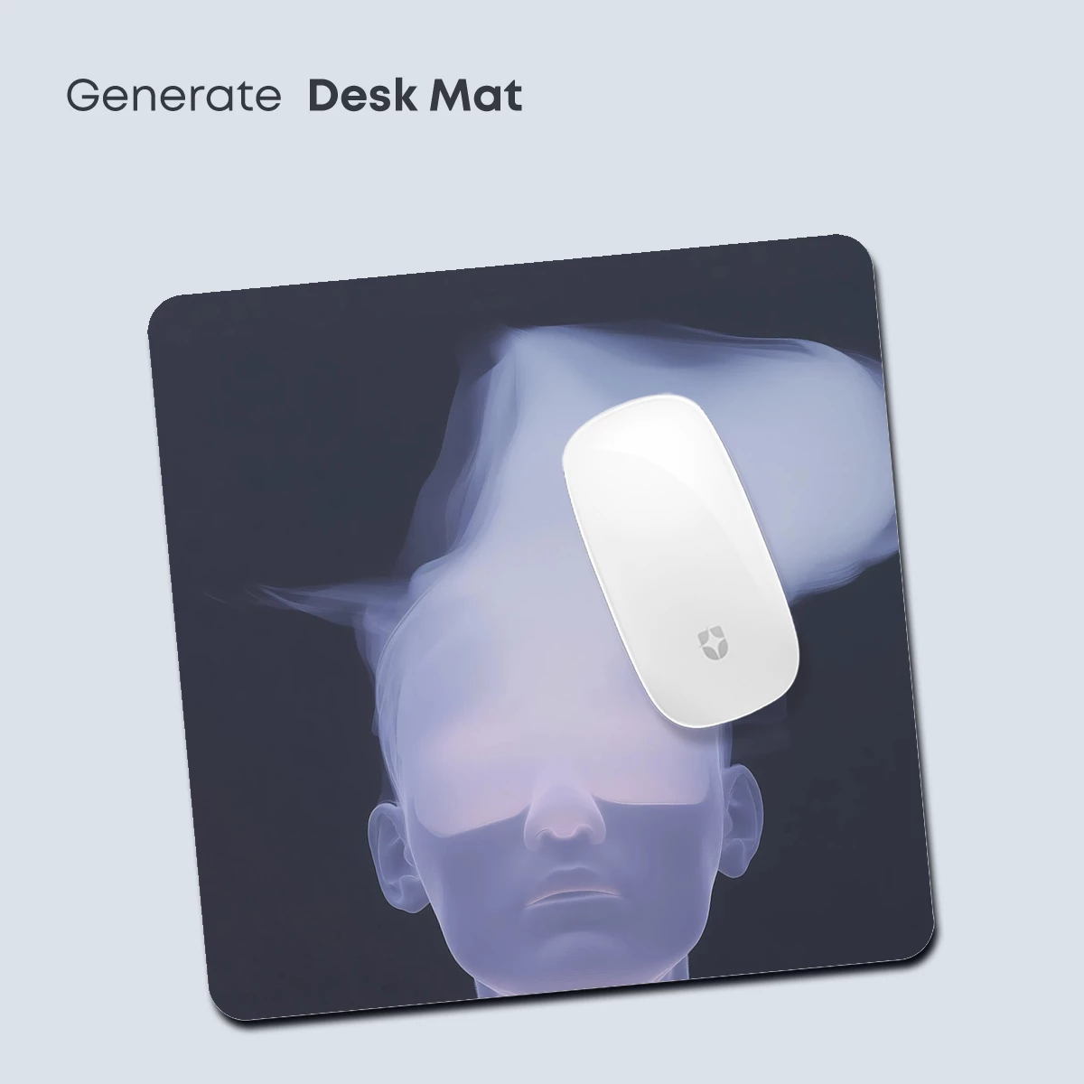 Ethereal Veil: A Ghostly Portrait in Mist - Image 4