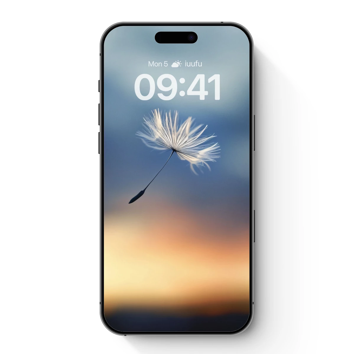 Ethereal Dandelion Seed at Sunset