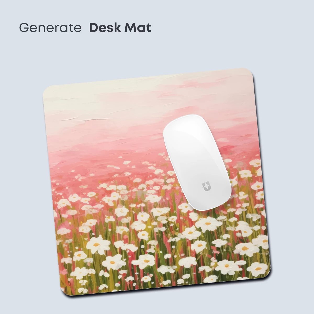 Daisy Dreamland: Soft Pink Horizon - Image 4