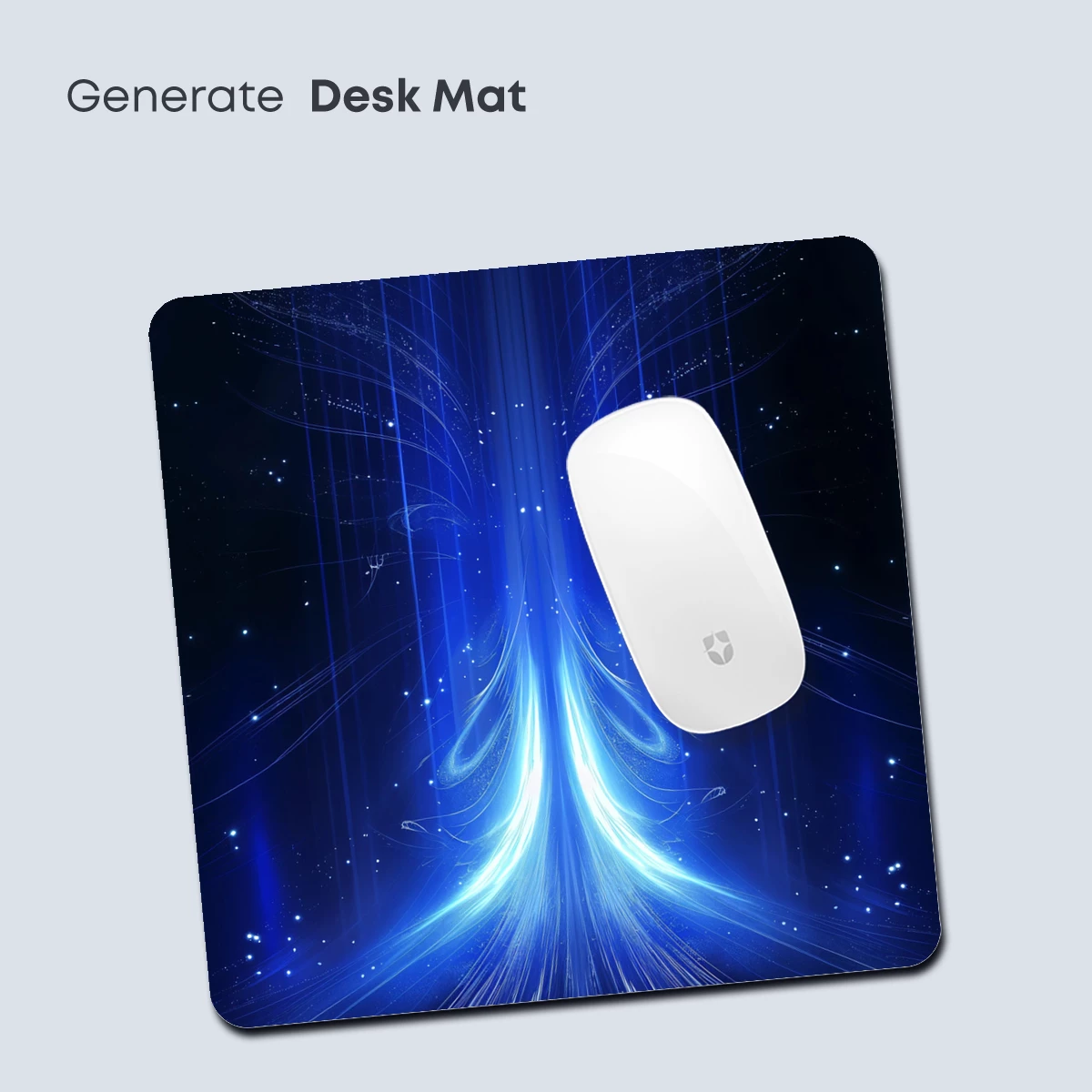 Blue Cosmic Vortex: A Symphony of Light Trails - Image 4