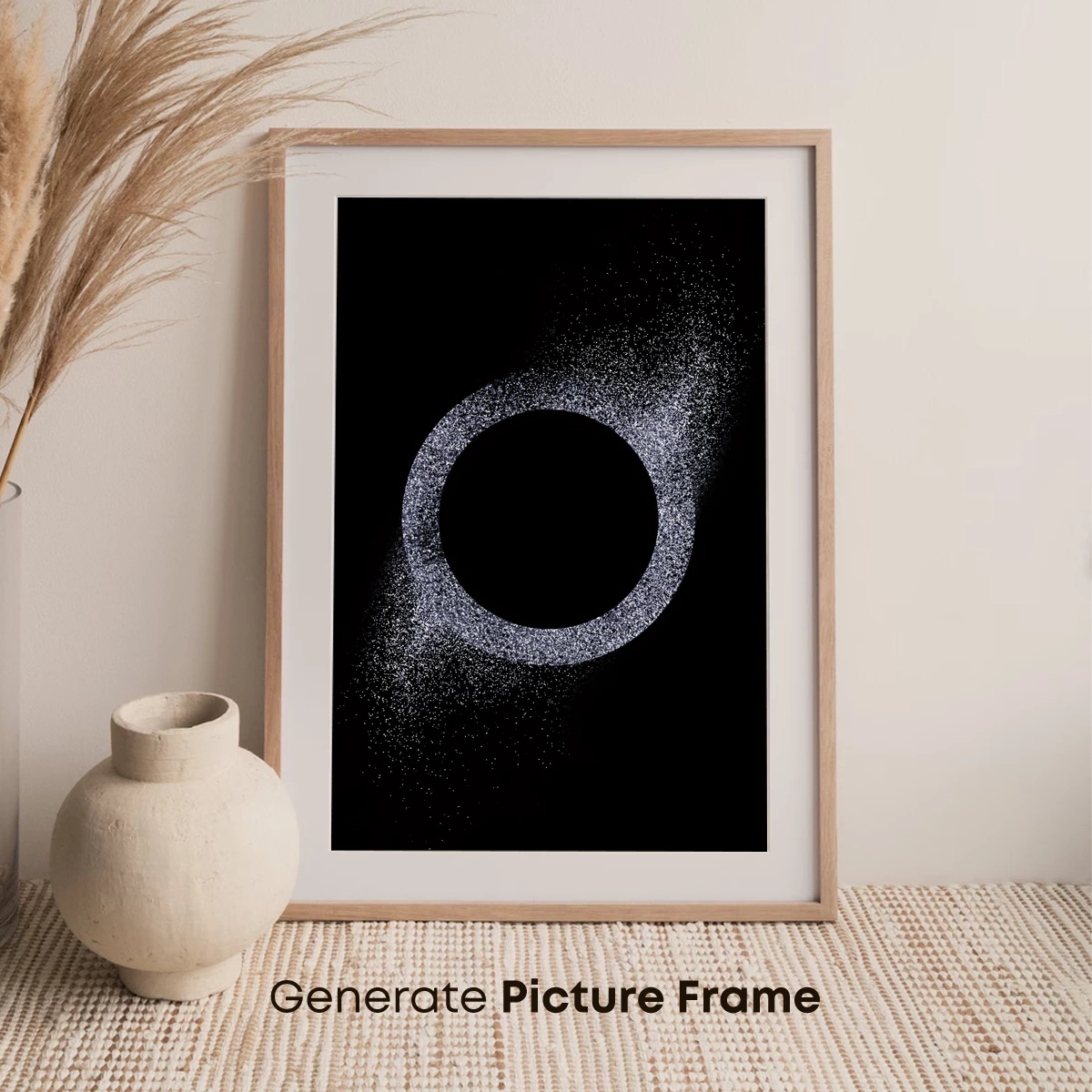 Ethereal Dust Ring: A Cosmic Halo - Image 7