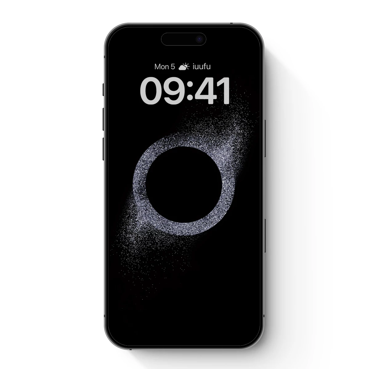 Ethereal Dust Ring: A Cosmic Halo