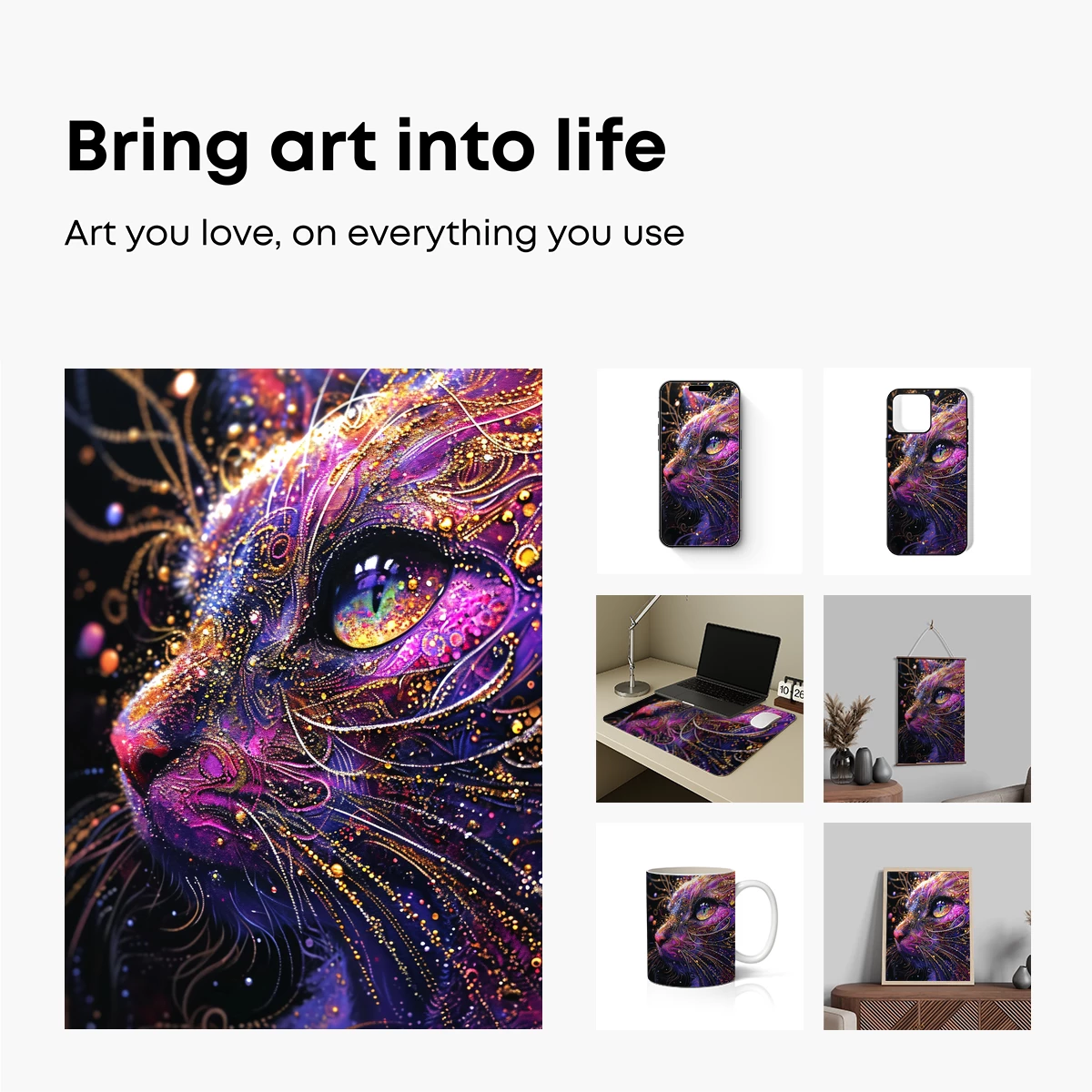 Cosmic Cat: A Symphony of Galactic Whiskers - Image 2