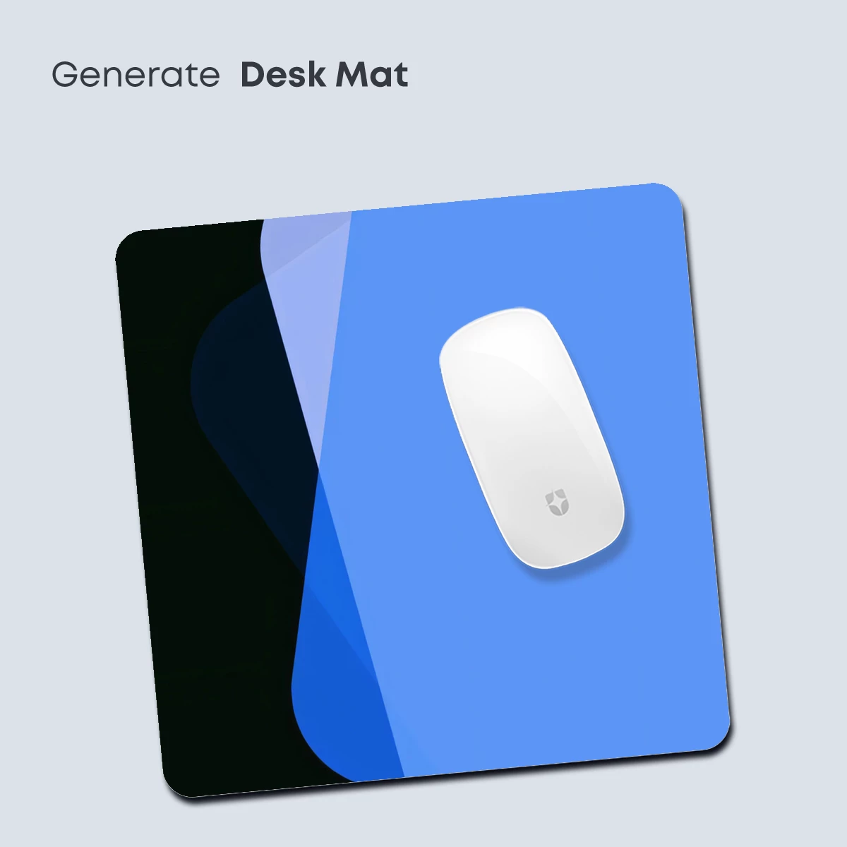 Geometric Blue Elegance: Abstract Form Fusion - Image 4