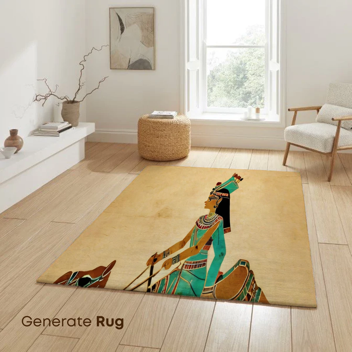 Eternal Desert Rider: Ancient Egyptian Elegance - Image 6