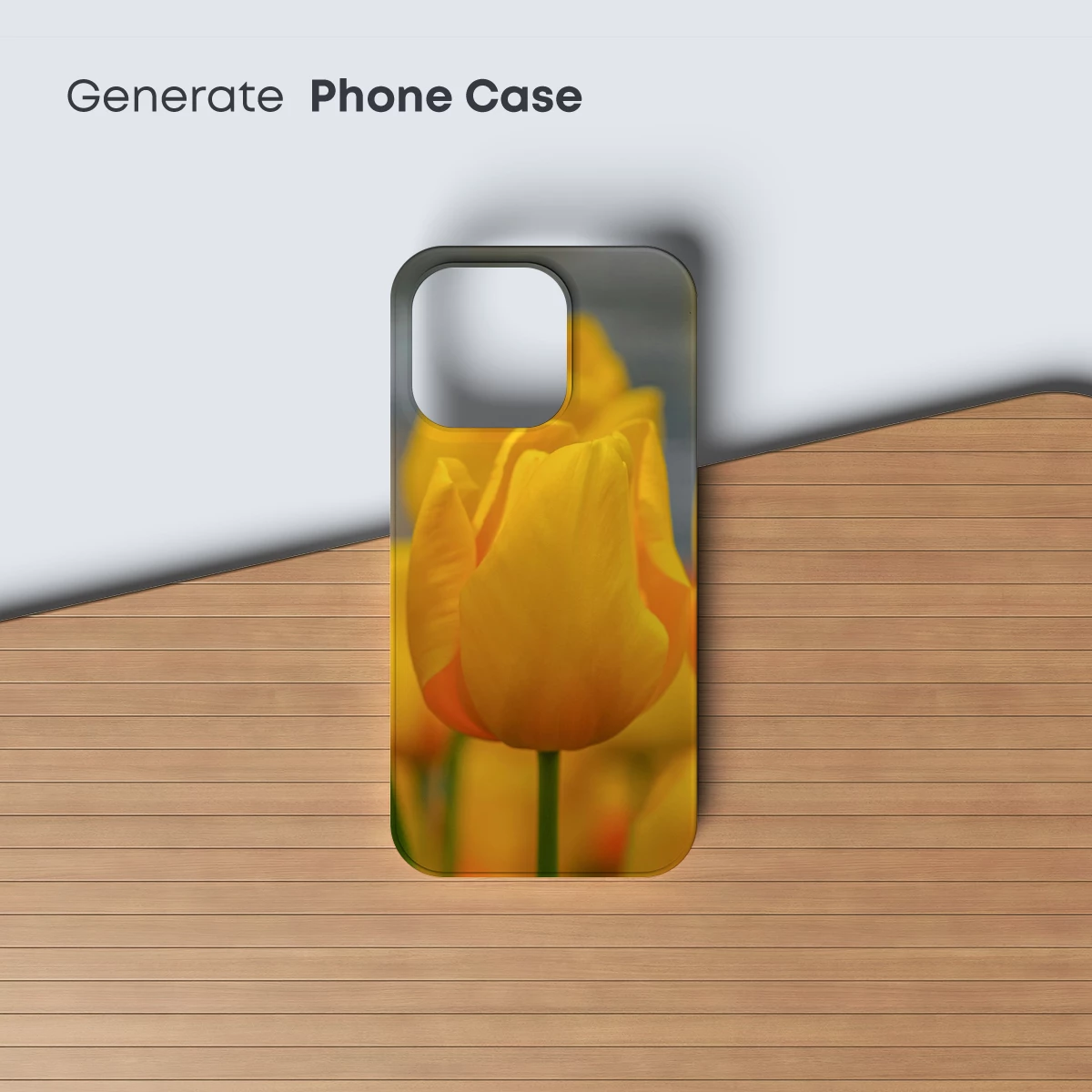 Golden Tulip Symphony: Vibrant Yellow Elegance - Image 3