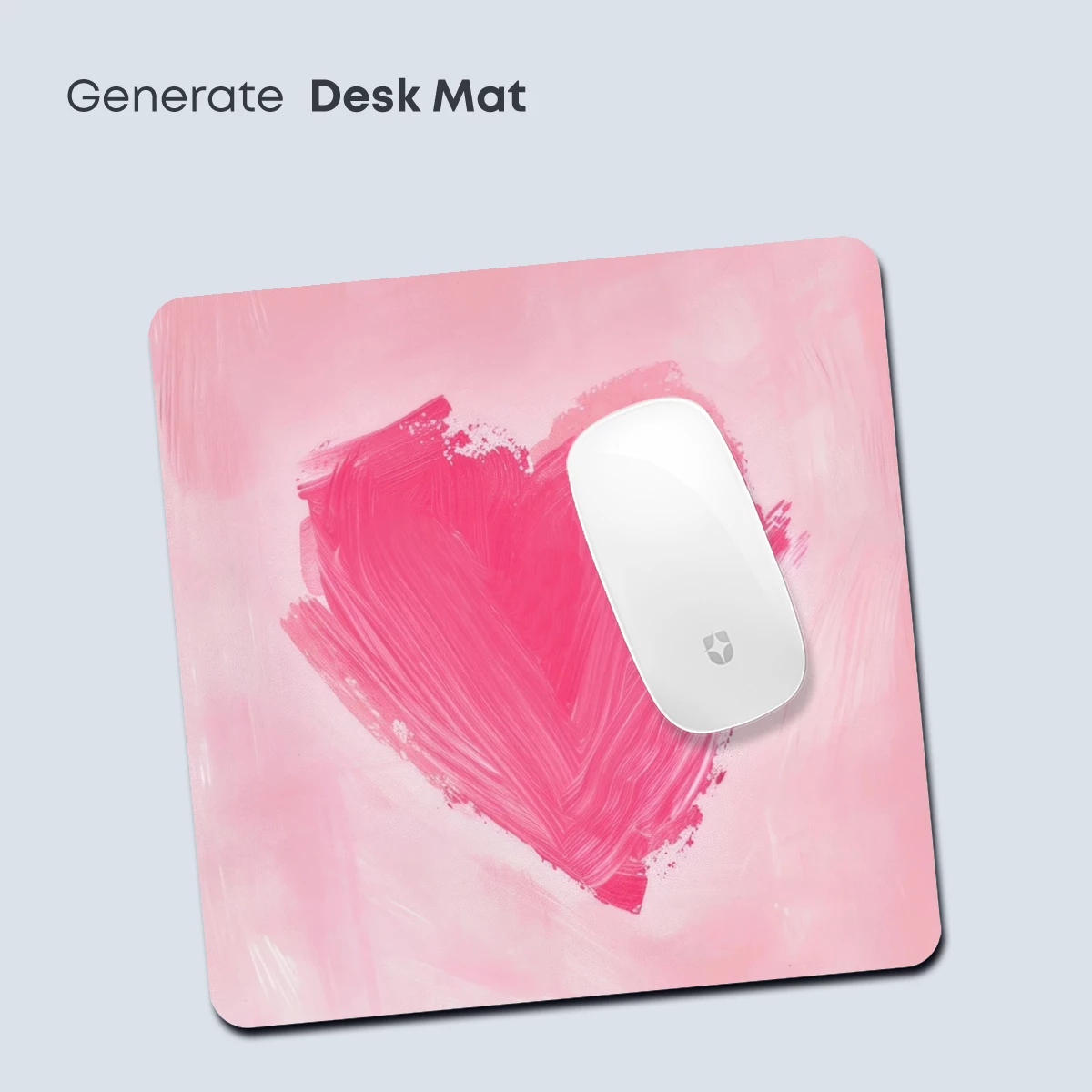 Brushstroke Heart: Pink Canvas Romance - Image 4