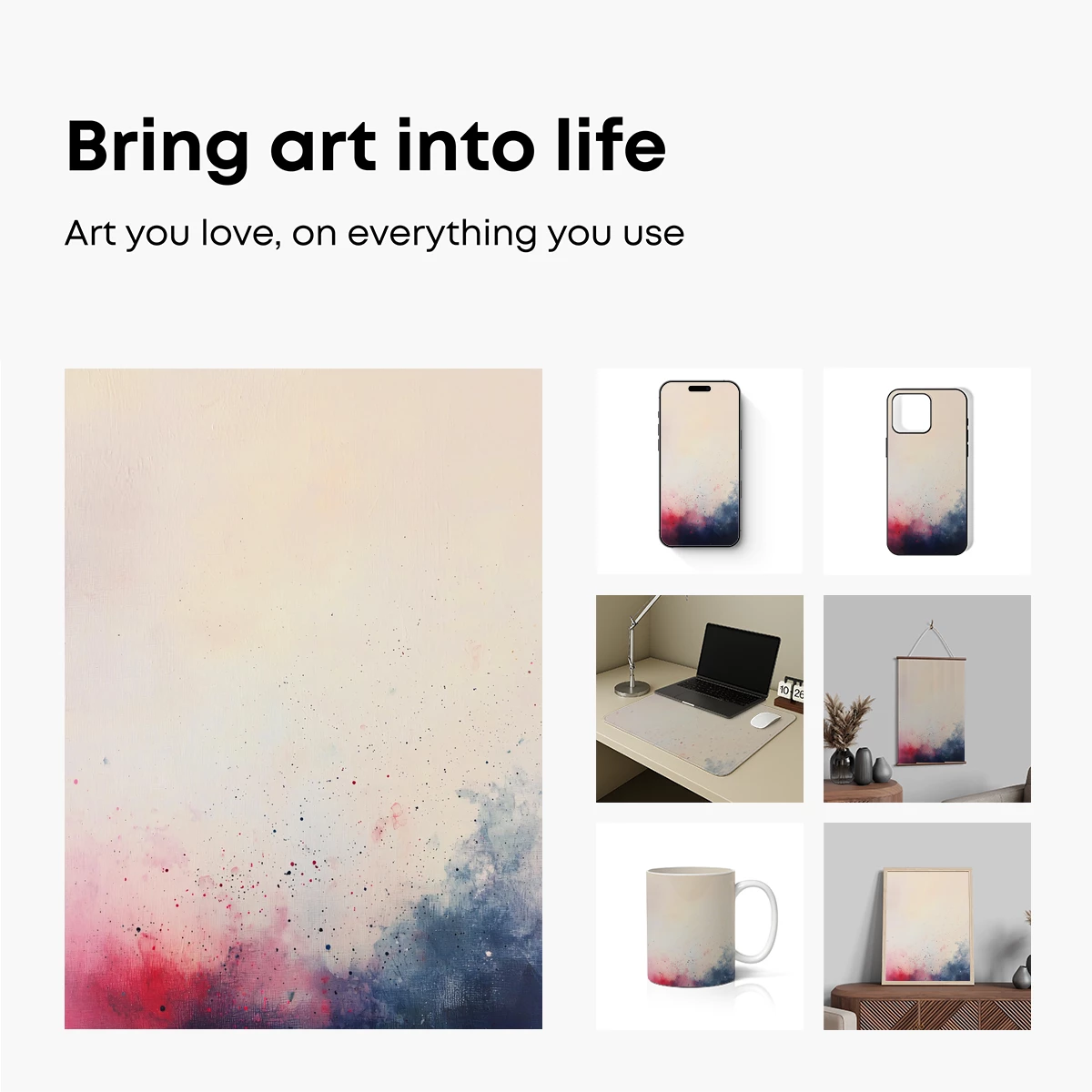 Abstract Dawn: Splattered Serenity - Image 2