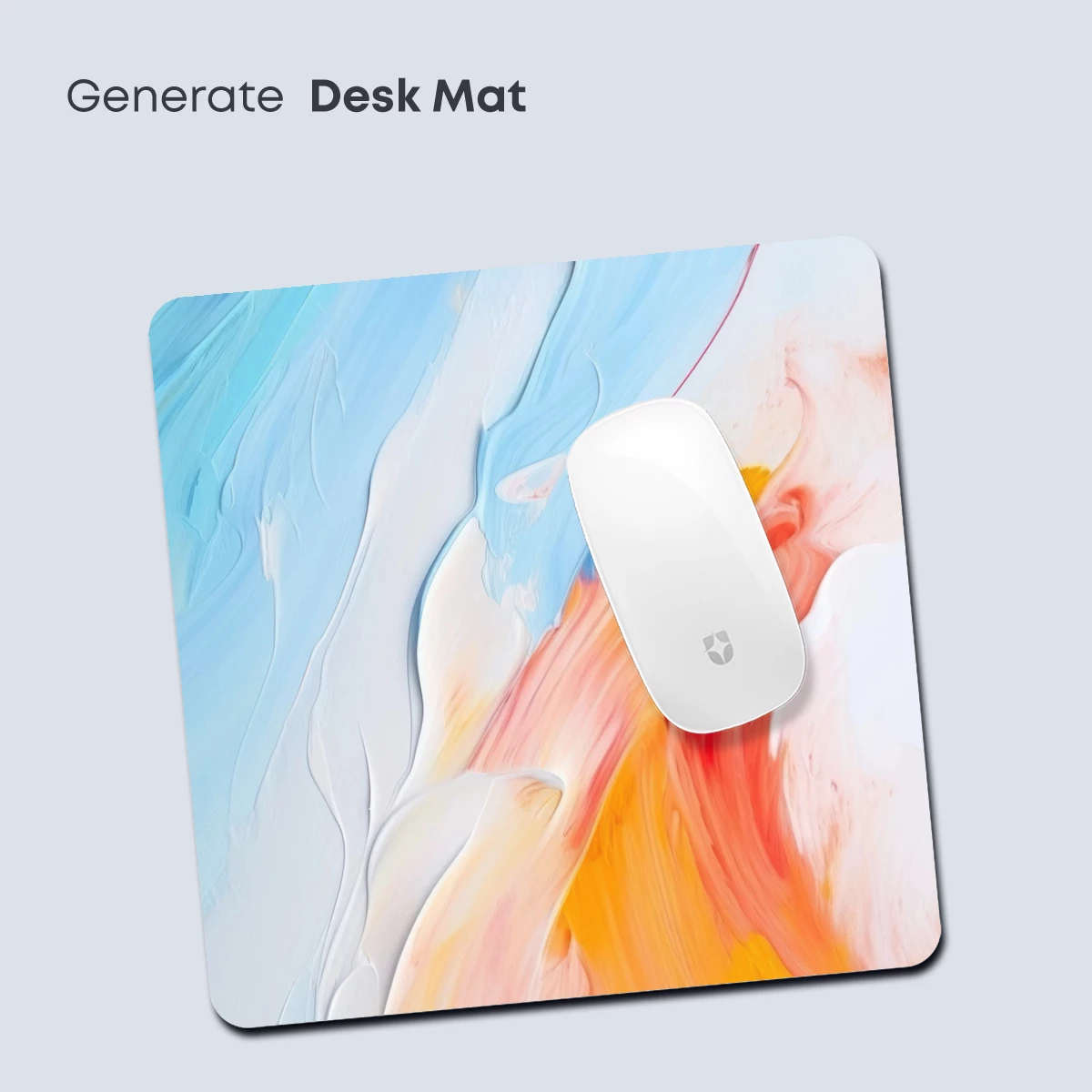 Abstract Fusion: Sky and Ember Dance - Image 4