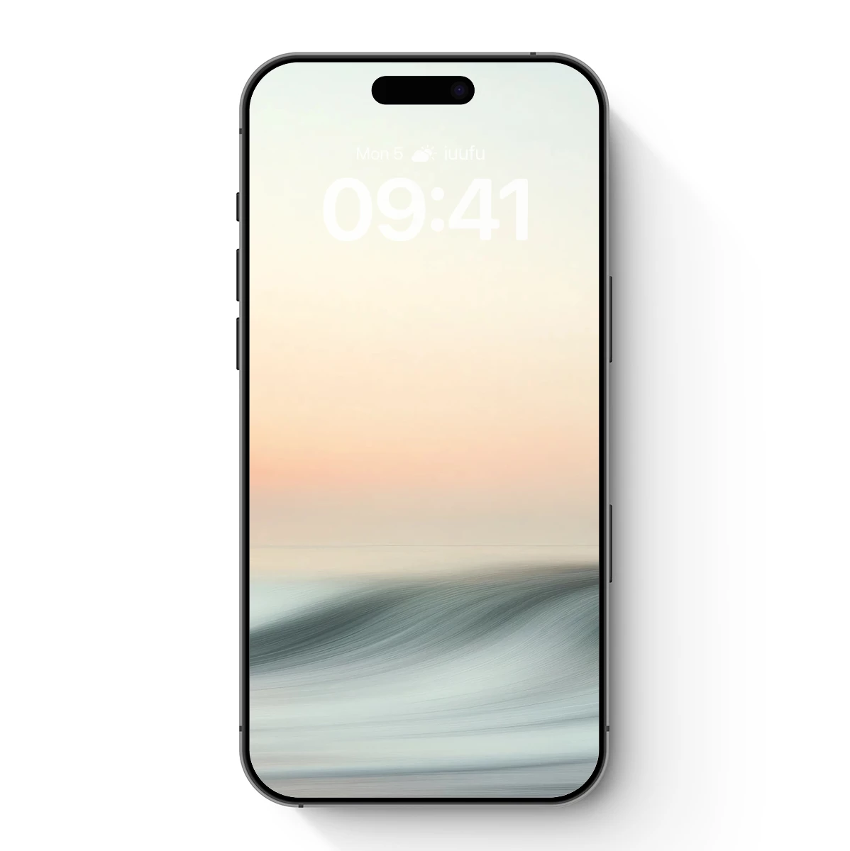 Ethereal Ocean Waves at Dawn