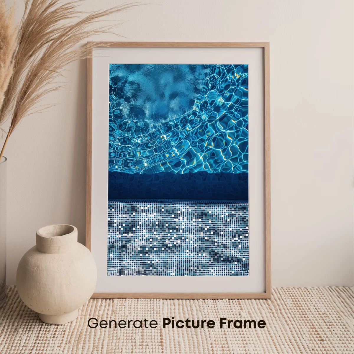 Aquatic Mosaic Symphony: Ripple Reflections - Image 7