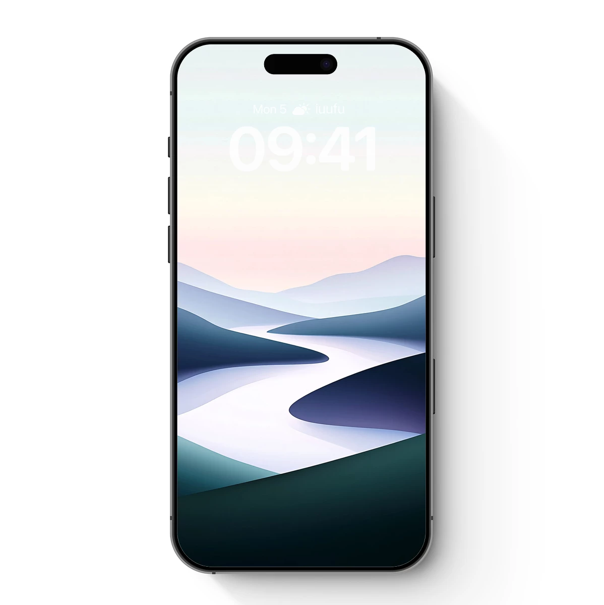 Ethereal Mountain Flow: A Gradient Odyssey