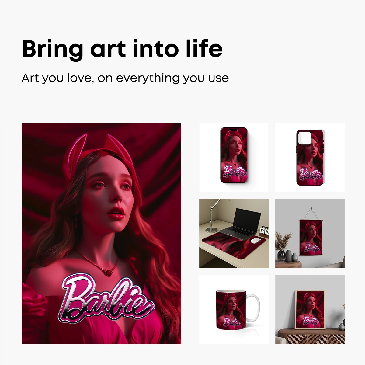 Barbie Glamour: Pink Elegance and Iconic Style - Image 2
