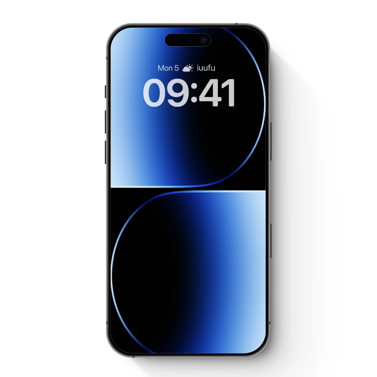 Eclipse of Blues: Abstract Curves in Gradient Harmony