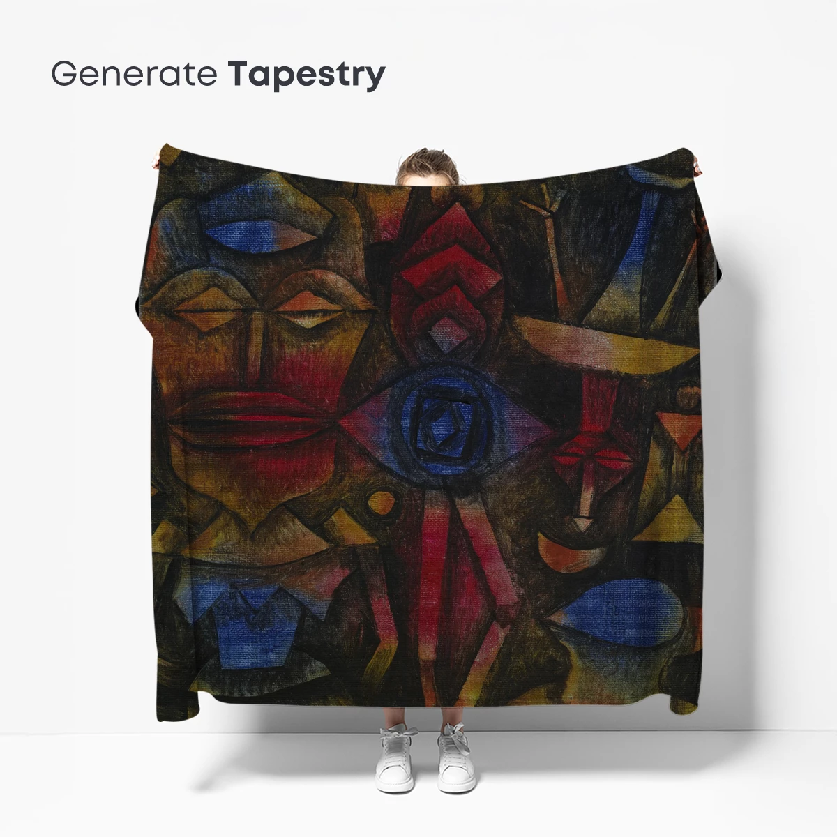 Cubist Faces: Geometric Emotions in Abstract Harmony - Image 5