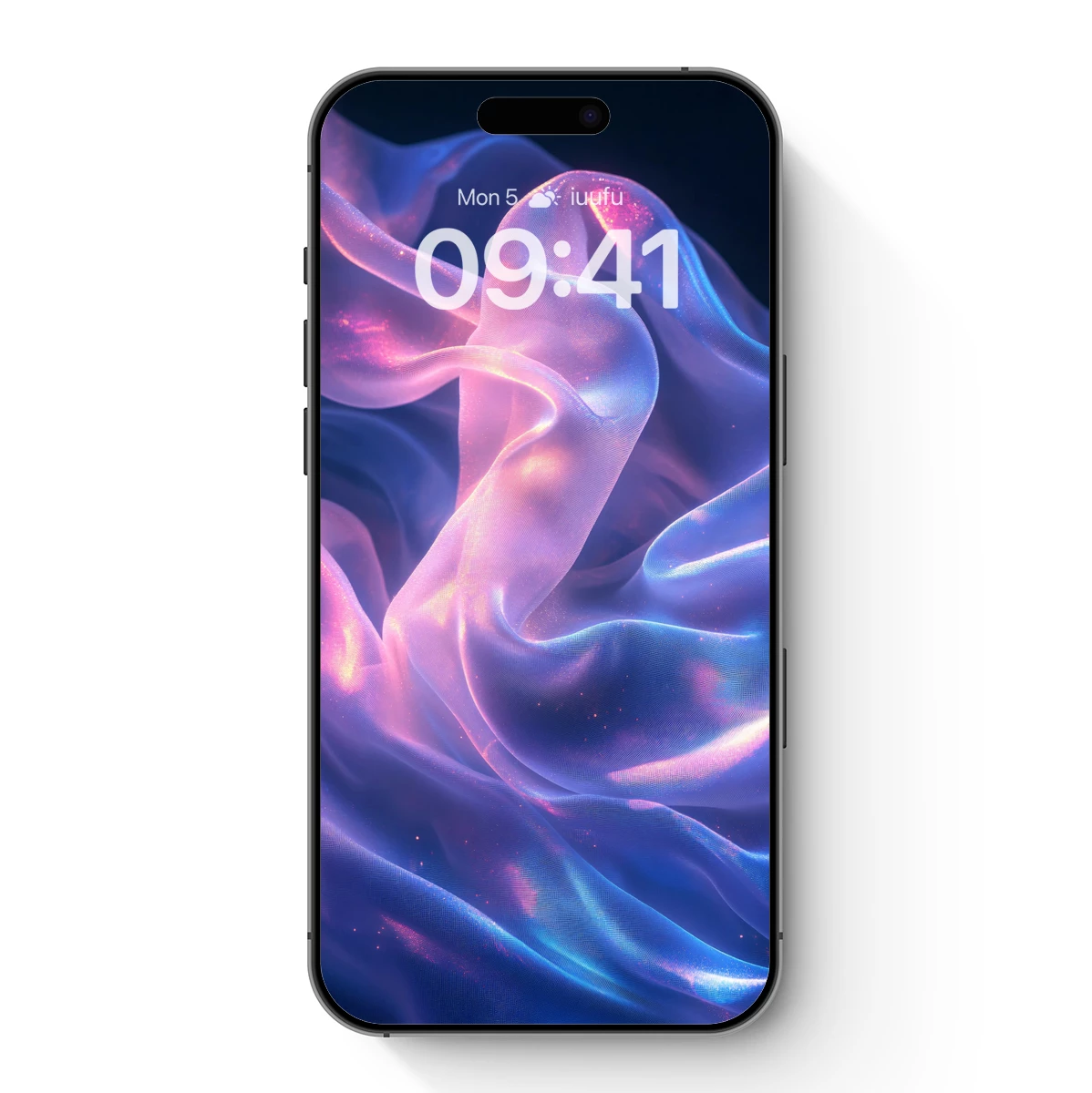 Ethereal Silk Symphony: Glowing Fabric Waves